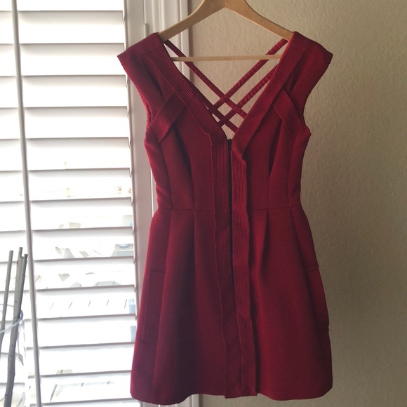 Nanette Lepore red dress - Picture 1 of 5